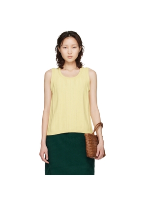 B.B. Wallace Yellow Baldesari Tank Top