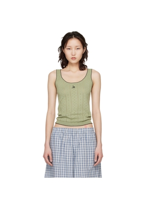 B.B. Wallace Khaki Walker Tank Top