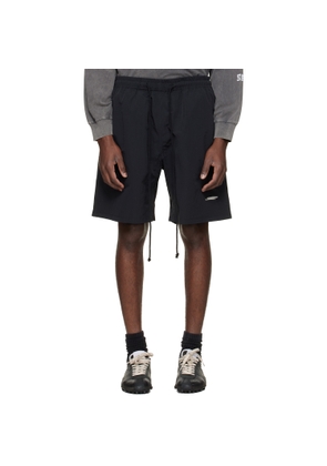 Song for the Mute Black 'SFTM/Academy' Gym Shorts