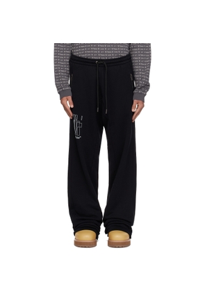 Off-White Black Big Double Arrow Slouchy Sweatpants