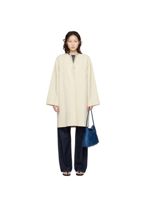 Loulou de Saison Beige Merill Cotton Gabardine Coat