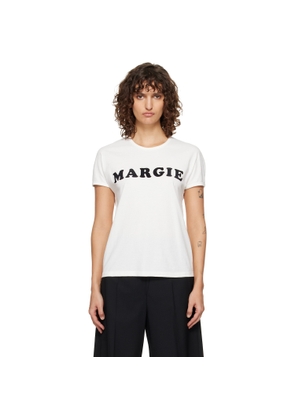 MM6 Maison Margiela Off-White 'Margie' T-Shirt
