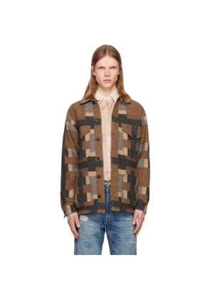 RRL Brown Ashford Shirt Jacket