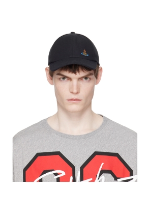 Vivienne Westwood Black Baseball Cap