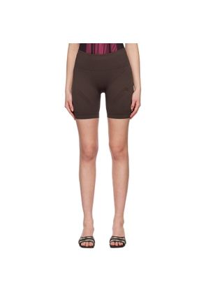 MISBHV Brown Gaia Shorts