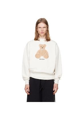 Palm Angels Off-White Bear Sweatshirt