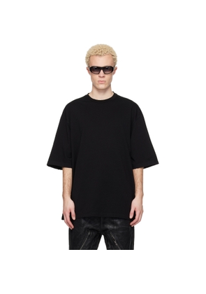 DET BLEV SENT Black Oversized T-shirt