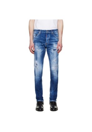 Dsquared2 Blue Teddy Jeans