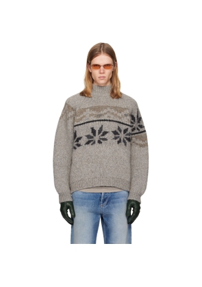 Magliano Gray Drunk Norvegese Sweater