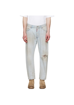 Dsquared2 Blue Light L.A. Wash Bro Jeans