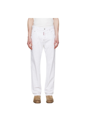 Dsquared2 White 642 Jeans