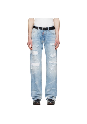Dsquared2 Blue Be Proud Wash 'The American' Jeans