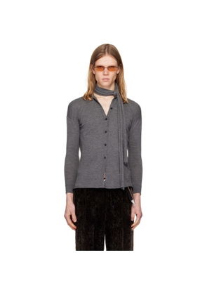 Magliano Gray Tipa Knitted Cardigan