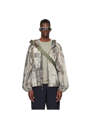 RCOS Taupe Griffith NR.PA Running Jacket