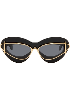 LOEWE Black Double Frame Sunglasses