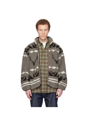 South2 West8 Taupe Piping Jacket
