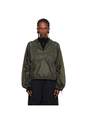 Cecilie Bahnsen Khaki The North Face Edition Marlowe Pullover Wind Jacket