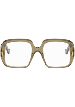 LOEWE Khaki Anagram Glasses