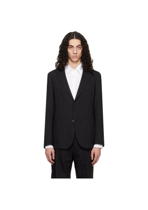BOSS Black Slim-Fit Washable Tech Linen Blazer