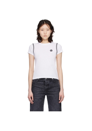 Kenzo White Kenzo Paris 'Boke Flower 2.0' Embroidered T-shirt
