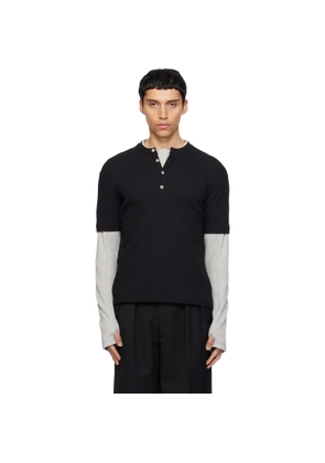CARRER Black Dorven Henley