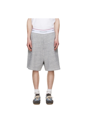 Dsquared2 Gray Dsquared2 Tape Big Fit Shorts