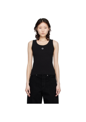 Kenzo Black Kenzo Paris 'Boke Flower 2.0' Embroidered Tank Top