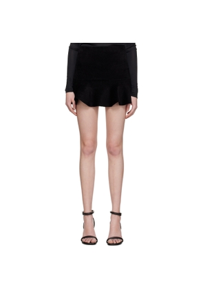 Isabel Marant Black Lenny Miniskirt