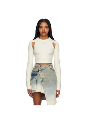 Off-White Off-White Sleek Long Sleeve T-Shirt
