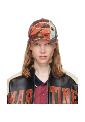 Martine Rose Multicolor Collage Cap