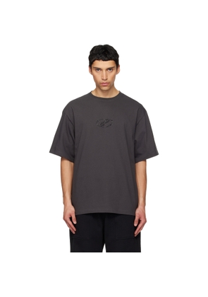 We11done Gray 'WE11DONE' T-shirt