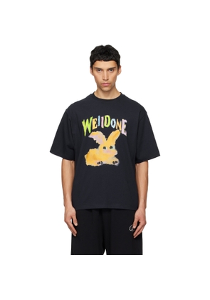 We11done Navy Bunny T-shirt