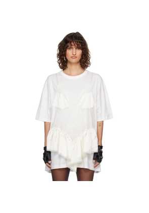 VAQUERA Off-White Teddy T-shirt