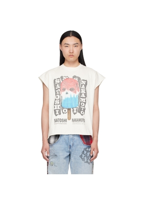 Satoshi Nakamoto Off-White Info Services T-shirt