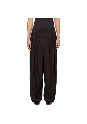 Kiko Kostadinov Brown Mimi Trousers