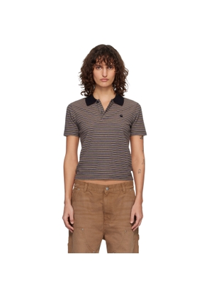 Carhartt Work In Progress Multicolor Short Sleeve Dion Stripe Polo
