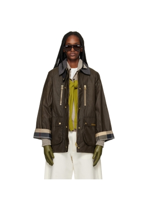 Barbour Khaki Argill Waxed Jacket