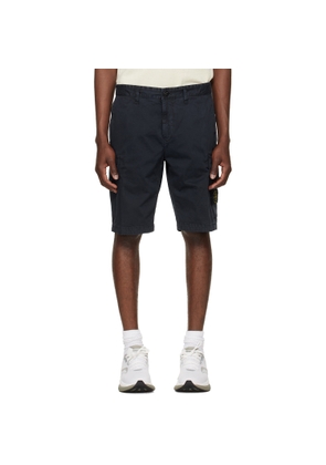 Stone Island Navy L100018 Cargo Shorts