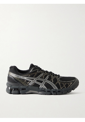 Asics - GEL-KAYANO® 20 Rubber-Trimmed Mesh Sneakers - Men - Black - UK 6