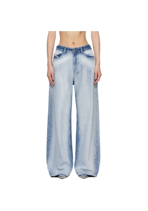 Diesel Blue Low Waist 1996 D-Sire Relaxed Jeans
