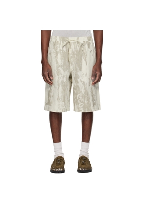 RCOS Beige & Gray Sierra Shorts