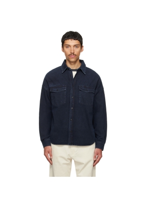 Citizens of Humanity Navy Shigoto Denim Shirt