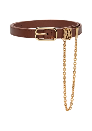 AMIRI Brown MA 2CM Chain Belt