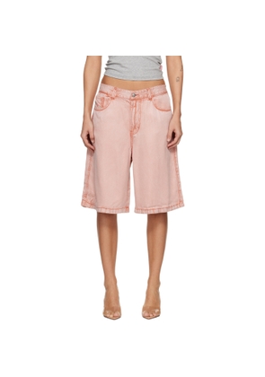 Diesel Pink P-Desi Shorts