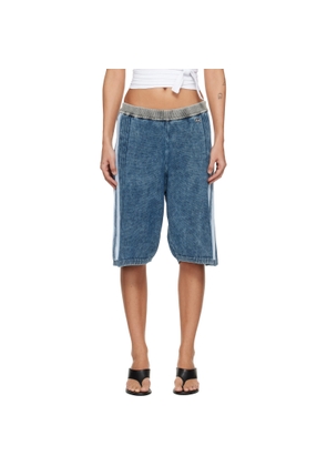 Diesel Blue M-Esther Shorts