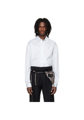 Kiko Kostadinov Blue Ohne K-Dart Shirt