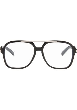 Saint Laurent Black SL 545 Corner Angle Optical Frame Glasses