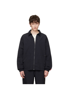 The North Face Black TNF Red Box Nylon Long-Sleeve Shirt