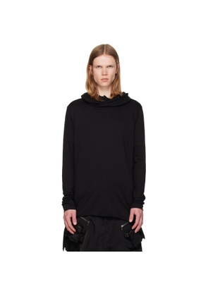 Julius Black Top Hoodie