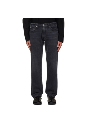Citizens of Humanity Black Elijah Straight Archive Jeans